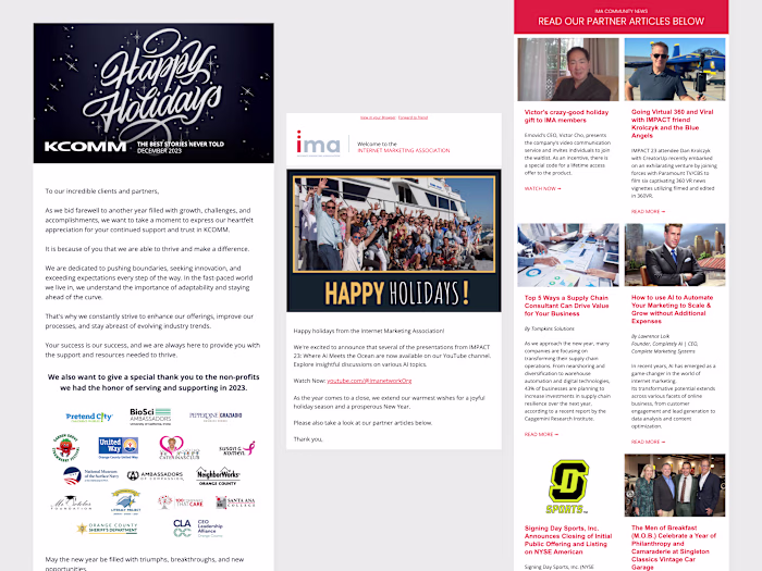 Concurrent Newsletters — Association & Executive Publications