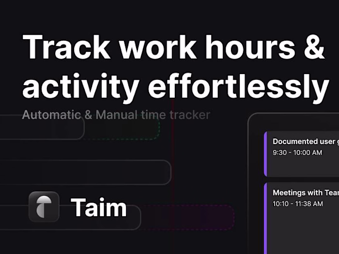 Automated Time Tracking Software
