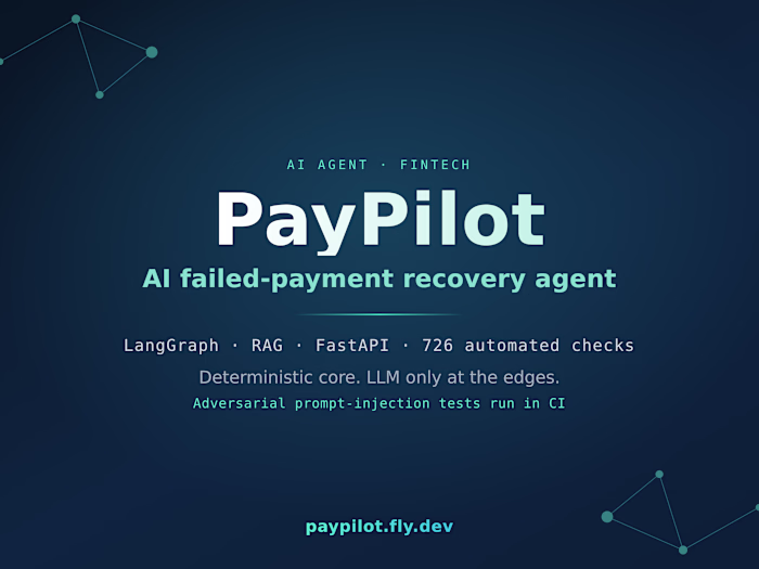 Live AI agent that recovers