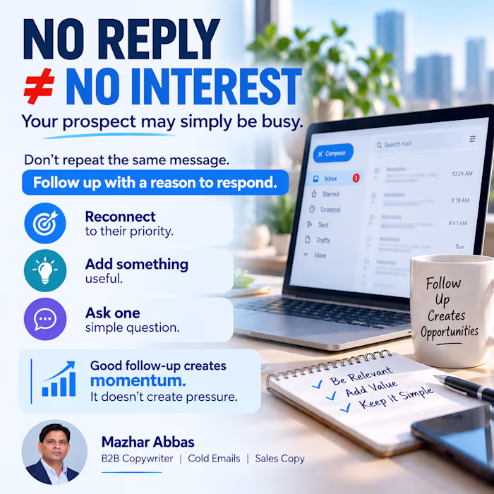 In B2B sales, prospects have