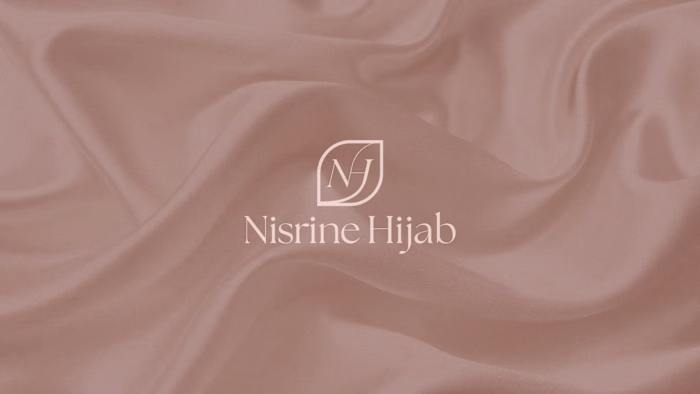 brand identity for Nisrine Hijab