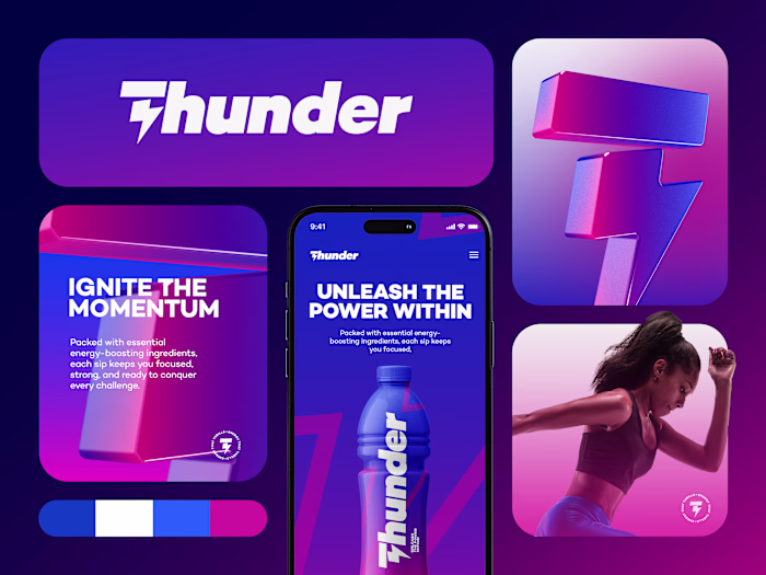 Thunder branding project concept