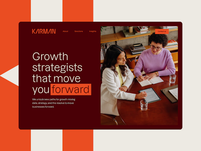 Web Design for Karman.ch
