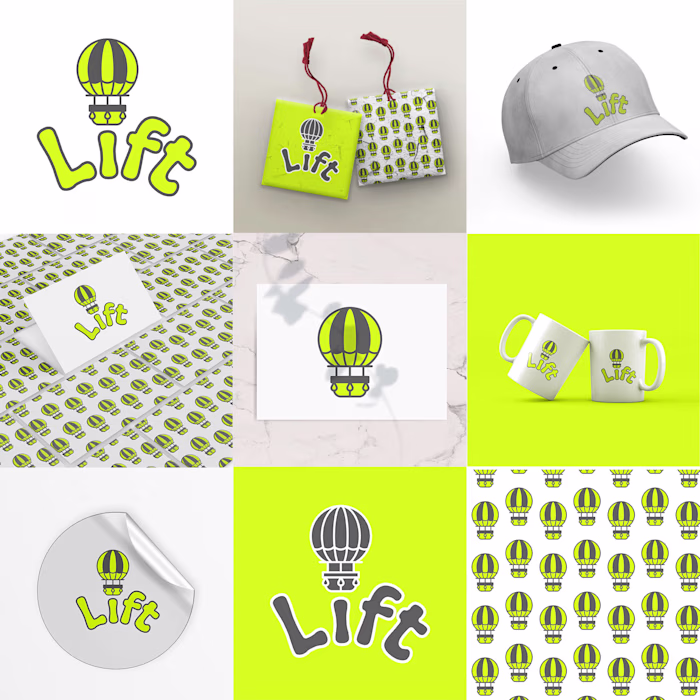 Logo design for brand named Lift