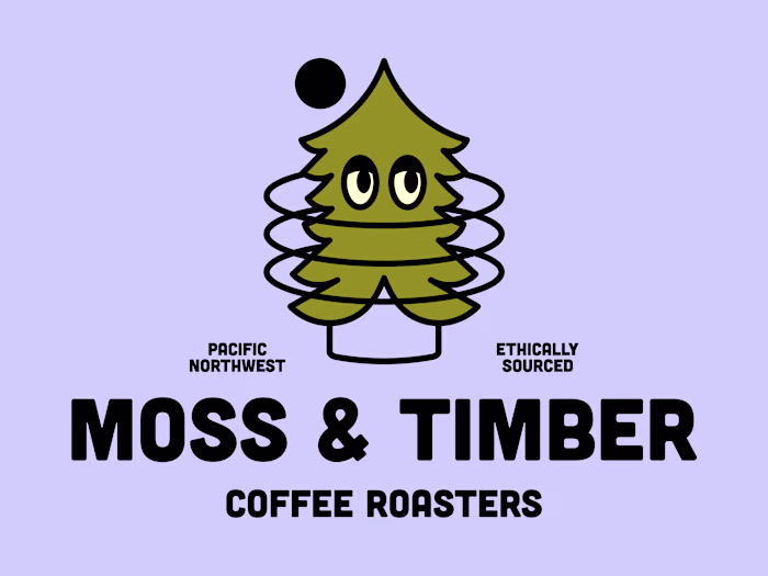 Brand Identity Design for Moss & Timber Coffee Roasters