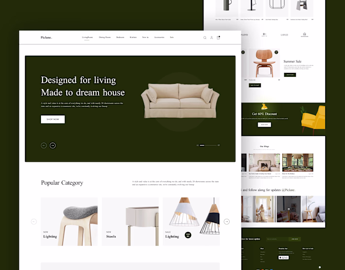 Furniture e-Commerce Websites