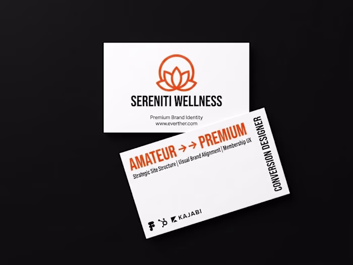 Kajabi Website for Sereniti - Yoga & Wellness Membership Brand