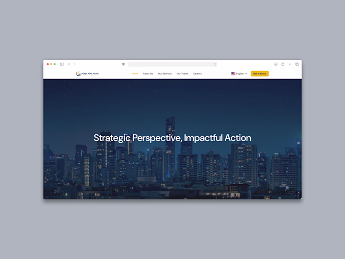 RAM - Law Firm Corporate Website Development
