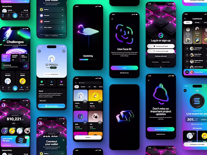 Seekprotocol mobile app design and