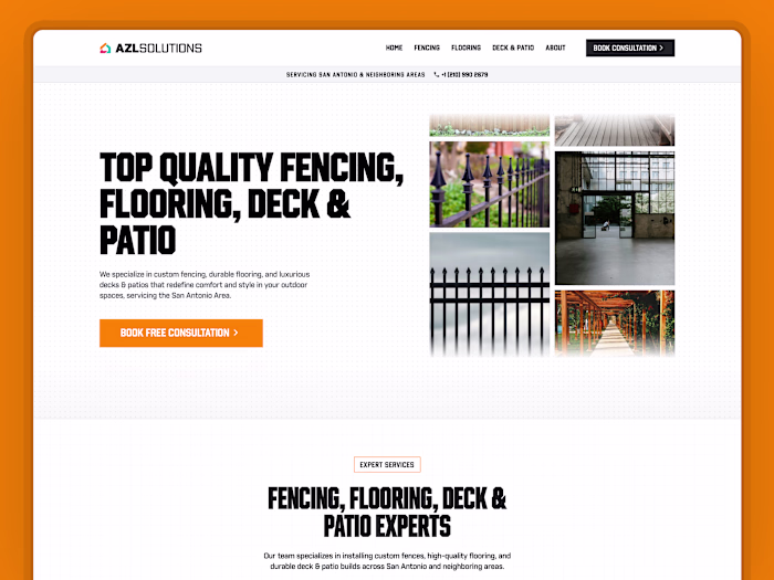 AZL Solutions – Website & Branding Overhaul