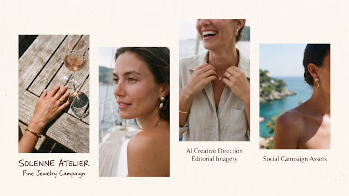 Realistic AI Campaign Visuals & Creative Direction for Brands
