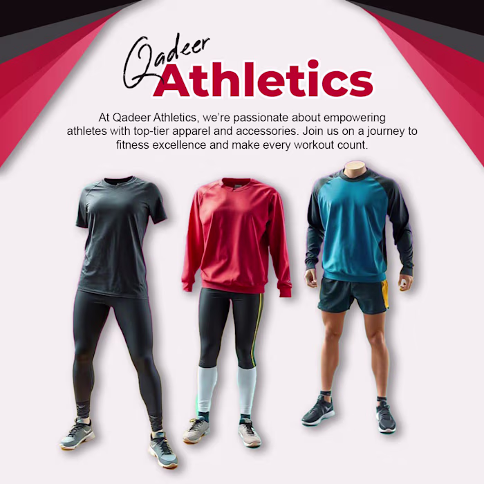 Social Media Post Design Qadeer Athletics