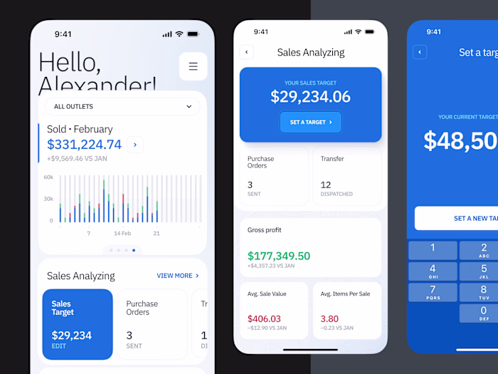 Mobile App UI/UX Design for FinTech Platform