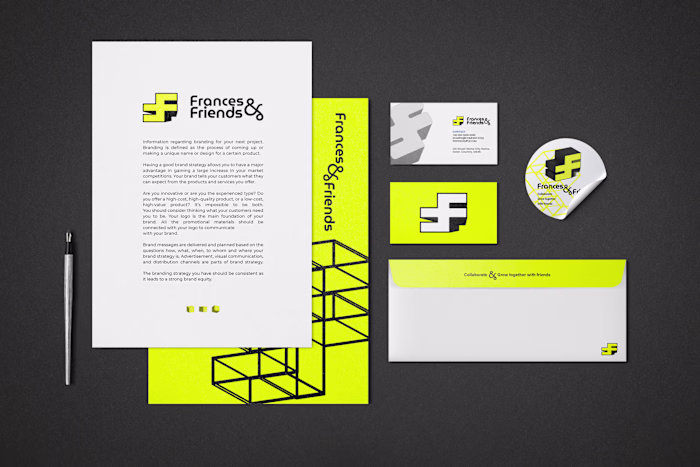Logo/branding kit design for Co-working hub