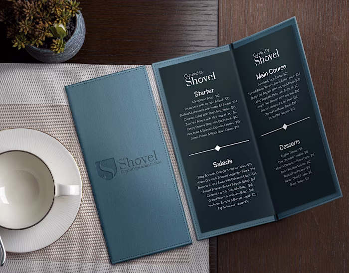 Logo design for Vegetarian food serving Company.
