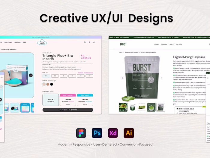 Before vs After –> CRO-Focused