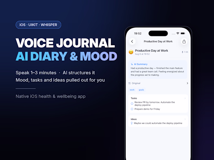 Voice Journal: AI Diary &