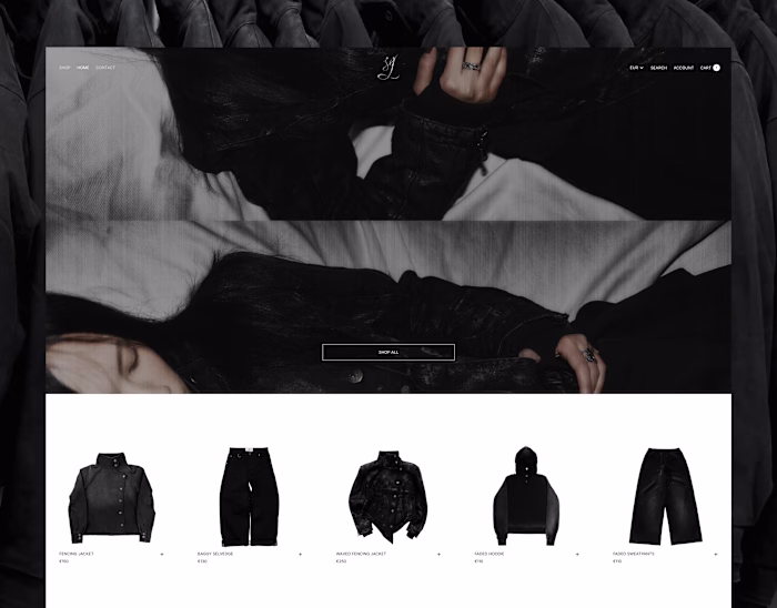 Fashion E-commerce Redesign. CRO Strategy. Soul Gallery