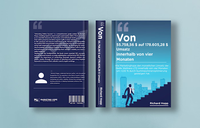Book Cover Design For Richard Hopp.