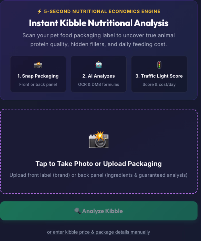 Created an AI dog food