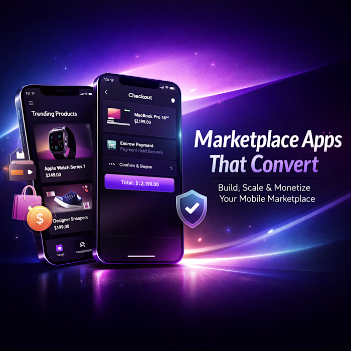 Built a mobile marketplace app