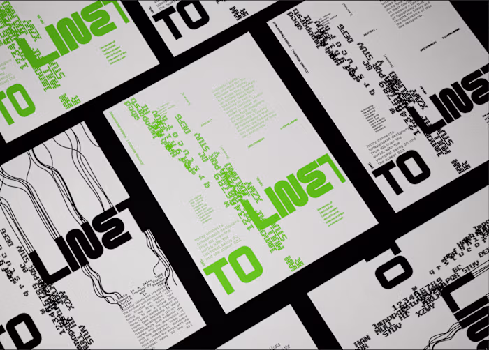 Type Foundry promoting poster