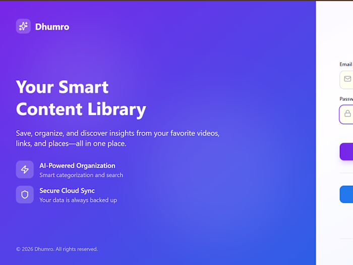 Dhumro - Smart Library