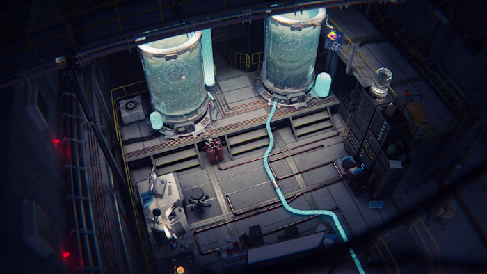 Alien Containment Lab | Creature design & rendering