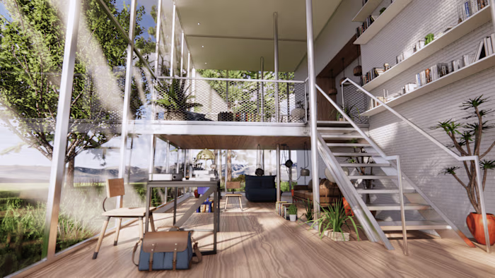 Sunny Loft Studio