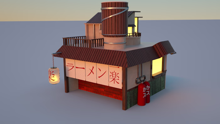 Ichiraku Ramen Model