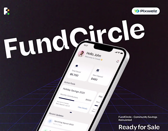 FundCircle – Redefining Community Savings with Smart UX