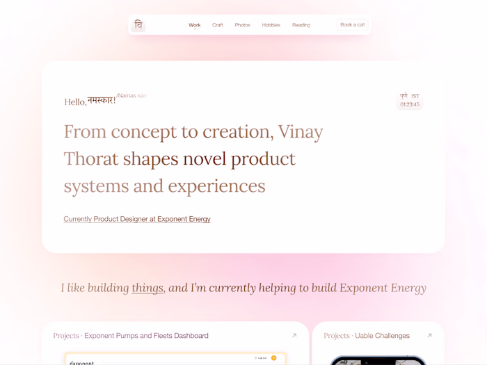 Framer Portfolio 
