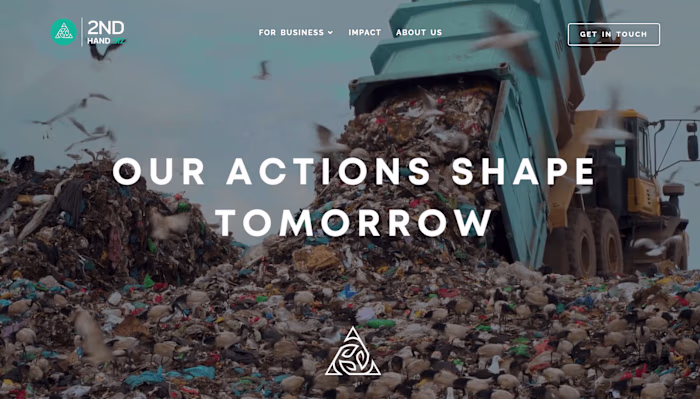 2ndHandBiz – Sustainable Business Website for a Circular Economy