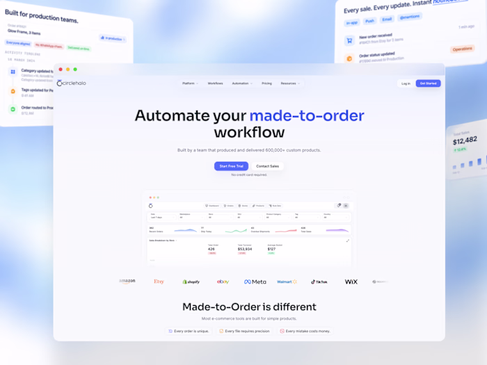 Full-Stack E-commerce Operations Platform