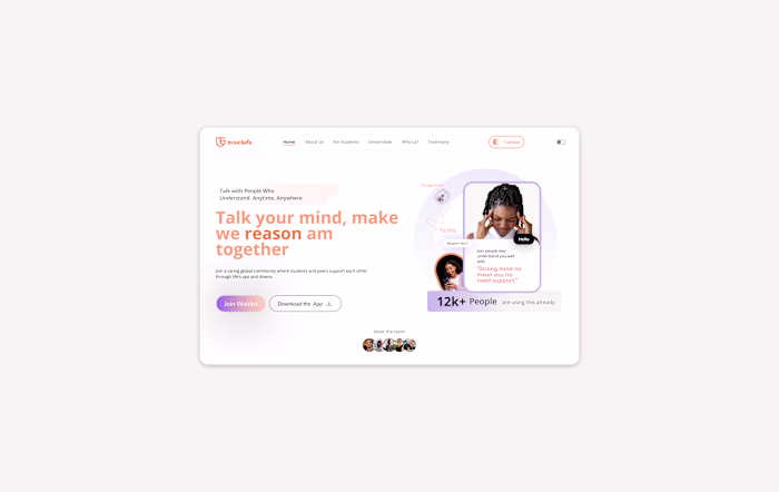 Thynksafe mental health web design considering every princip...