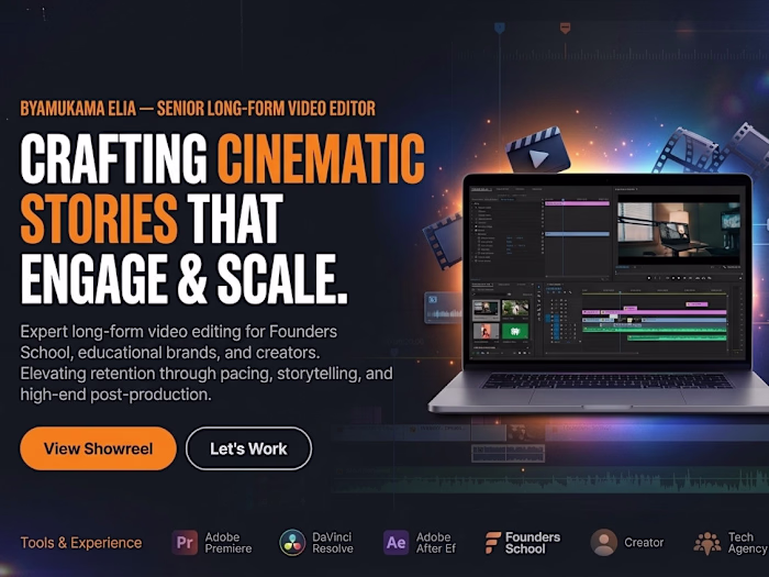 Expert long-form video editing concept