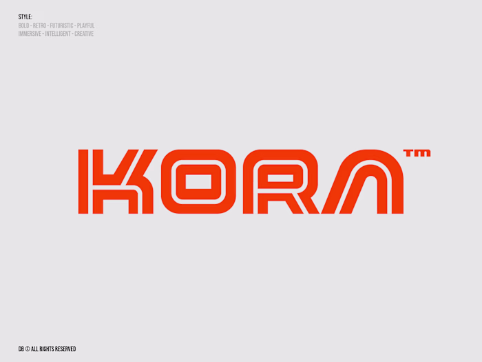 Double liner wordmark I explored