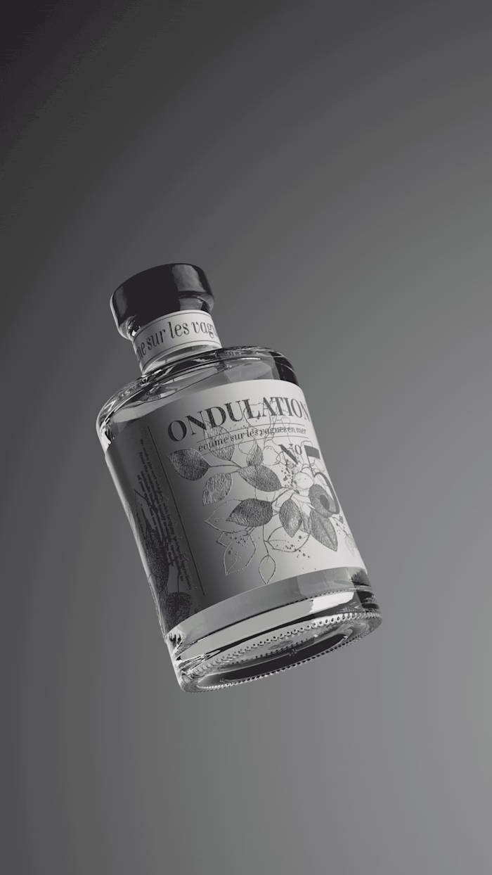 Gin Bottle | 3D