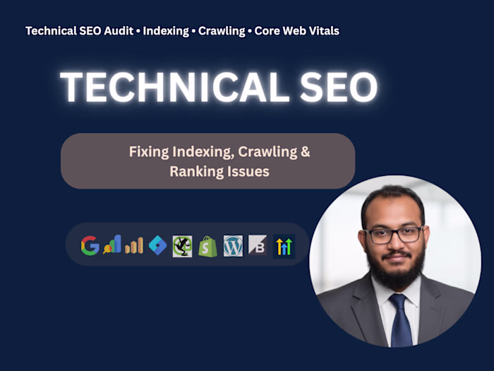 Technical SEO Audit | Indexing, Crawling & Core Web Vitals Fix