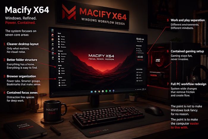Macify X64: Practical PC Containment
Windows,