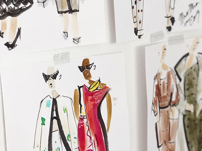 "Unveiling Elegance: A Journey Through the Canvas of Fashion"