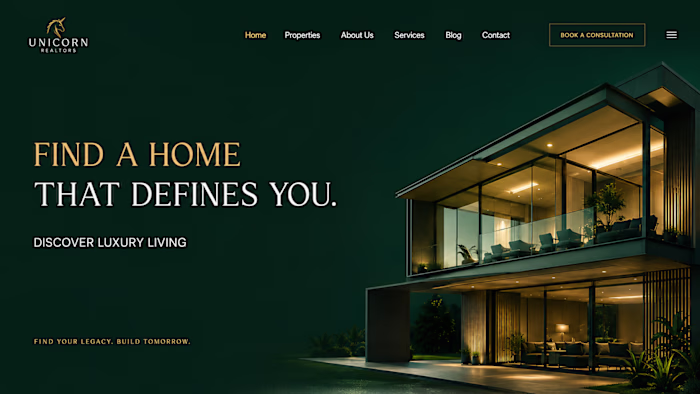 Created a website for my