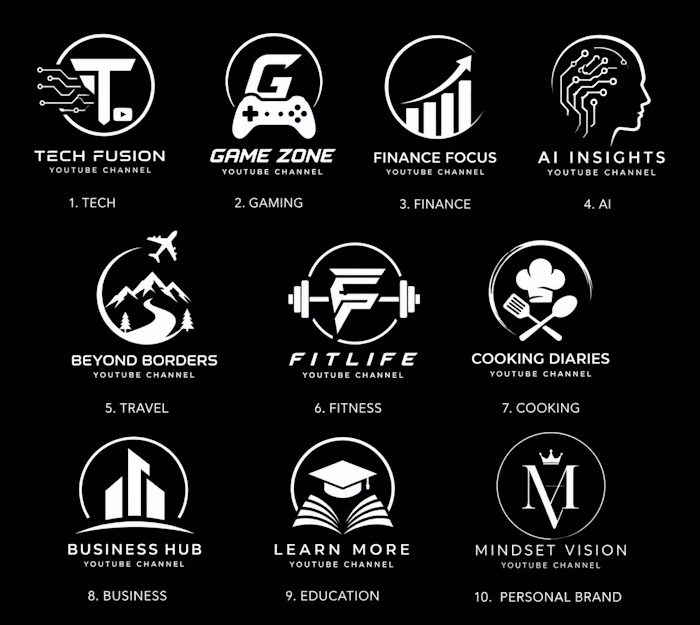 Exploring different logo styles and