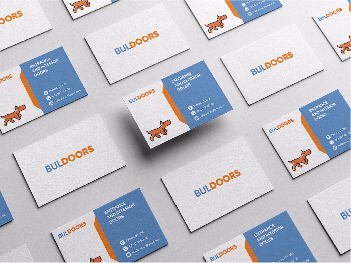 Design of printed materials for the Buldoors brand on Behance