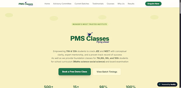Institute website