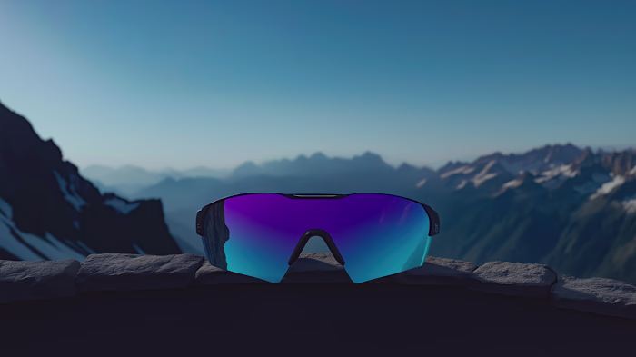 Futuristic Sunglasses – Hyper-realistic Visuals