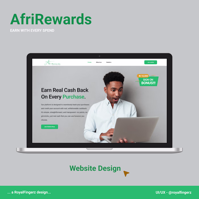 AfriRewards Prototype :: Behance