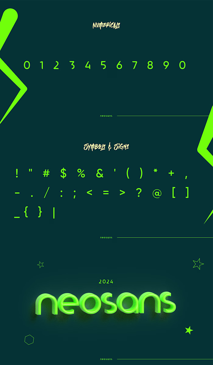 Neosans - Sans serif font