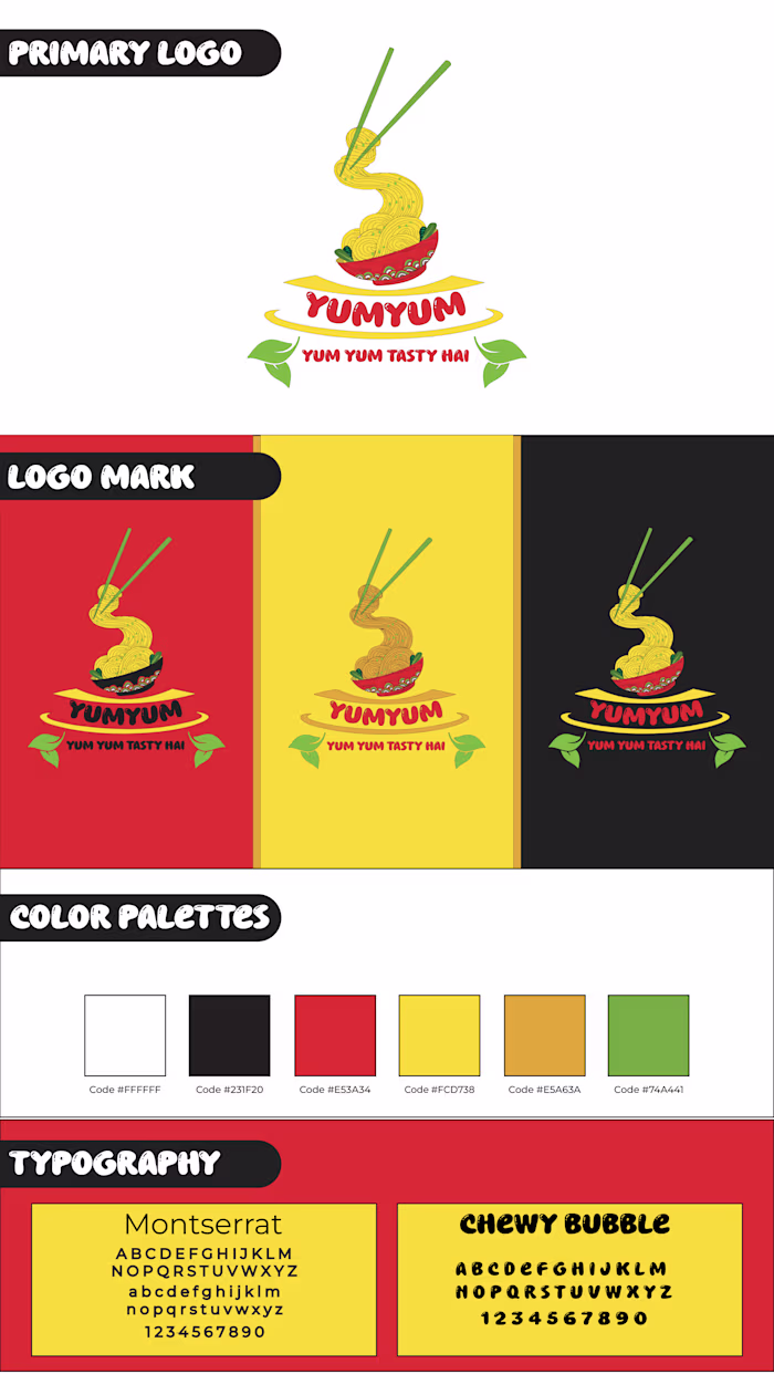 YumYum - Brand Identity