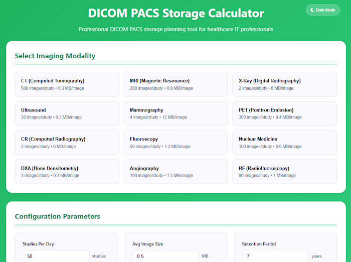 Expert Development of Healthcare Online Calculation Tools